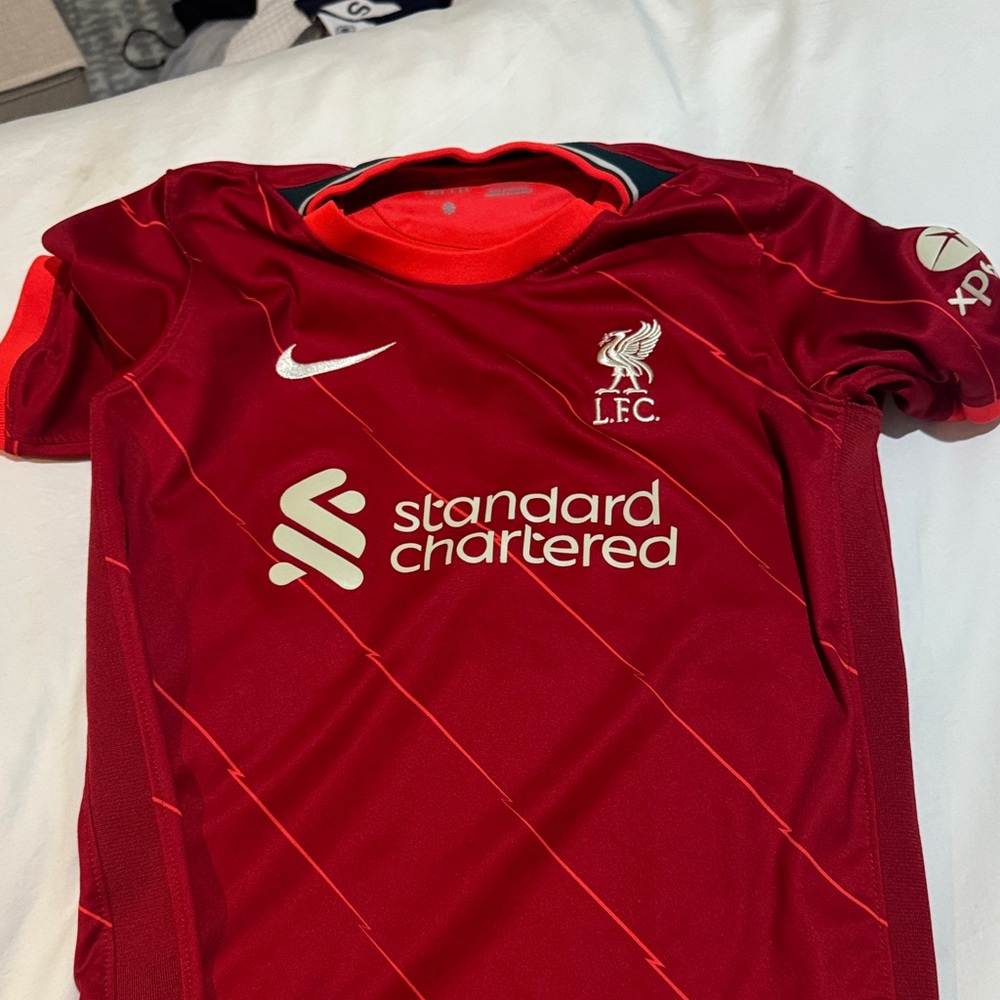 Nike Kids Liverpool FC Scarlet Jersey